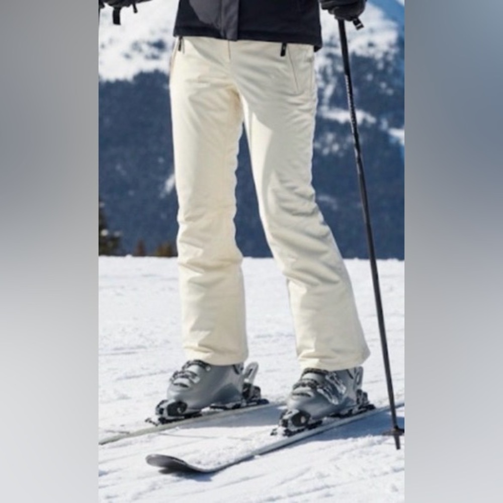 NWT!!Bogner Insulated Waterproof Off-White Youth Girls Ski Pants Size XL 152/158